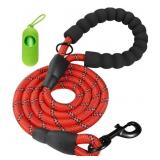 NEW Lot of 2 Dog Leash Dog Poop Bag and 5 FT