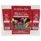 NEW Lot of 6 Indoor/Outdoor Mini Lights