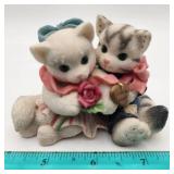 Vintage Calico Kittens "Cold Nose, Warm Heart"