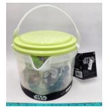 NEW Disney Star Wars Bath Bucket Mini FigureSet