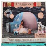 NEW FAOSchwarz Inflatable Dome Princess ToyTent