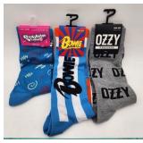 NEW Lot of 3 Pair Novilty Socks