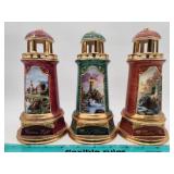 Lot of 3 Thomas Kinkade Battery Powered