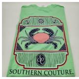 NEW Southern Couture Tshirt Green Large