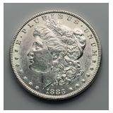 1883 Morgan Silver Dollar UNC