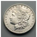 1890 Morgan Silver Dollar UNC