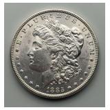1885 Morgan Silver Dollar UNC