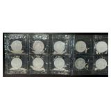 Full Mint Sheet of 1993 Canadian Maple Leaf $5 Coins - 10 OUNCES of .9999 SILVER!