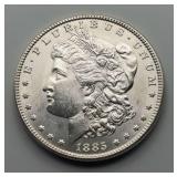 1885 Morgan Silver Dollar UNC
