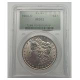 1900-O Morgan Silver Dollar PCGS MS63