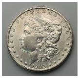 1902 Morgan Silver Dollar UNC