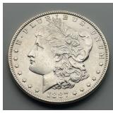 1887 Morgan Silver Dollar UNC