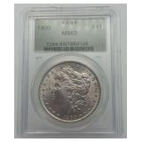 1900 Morgan Silver Dollar PCGS MS63