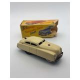 Schuco Varianto-Limo No. 3041 Tinplate Wind-Up Car — Made in U.S.-Zone Germany, 1951 Onward, Missing Wind-Up Key, Believed Original Box (Damaged)