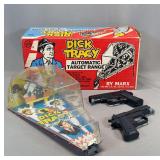 Marx Dick Tracy Automatic Target Range Game with Two Pistols