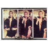 Cheryl Ladd Framed Photographic Poster Triptych