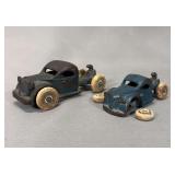 Lot of 2 - Cast Iron Toy Trucks - No Trailers