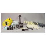 Marx Sears Construction Site Playset with Original Box