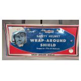 Grant Industries Incorporated Safety Helmet Wrap-Around Shield Display Sign