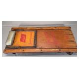Lisle Corp. Jeepers E-Z Rest Model JE Wood Mechanic Creeper