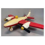 Playskool Wooden Toy Airplane, 16 Inches