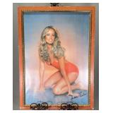 1978 Pro Arts Inc. Susan Anton Poster in Framed Display