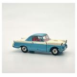 Corgi Toys No. 231 Triumph Herald Coupe — Two-Tone Blue & White, Made in Great Britain, 1961–1965, No Original Box