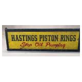 Hastings Piston Rings Metal Countertop Display Rack