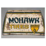 Mohawk Tires Metal Advertising Sign