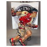 1998 Coca-Cola Reach In Stay Cool 3D Plastic Display Sign