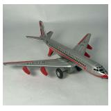 American Airlines Tin Plane with a friction motor