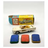 Corgi Toys No. 430 'Bermuda Taxi' (Ford Thunderbird) — Boxed with Three Interchangeable Canopy Roofs, Made in Great Britain, 1962