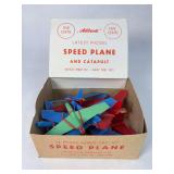 Albert five cent speed plane (no catapult) 7 blue, 4 red, 3 green, 14 total planes.