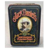 Jack Daniel's Gentlemen's Playing Cards in Tin Case