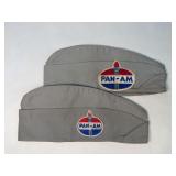 Pair of Pan-Am Petroleum Corporation Garrison Caps