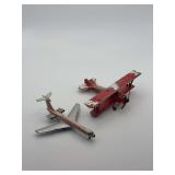 Two-Piece Diecast and Cast Metal Aircraft Model Lot