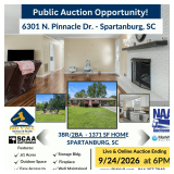 3BR/2BA Ranch Home - 6301 N. Pinnacle Dr. - Spartanburg, SC