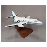 Business Jet Desk Model N746UT with Wood Stand