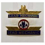 American Airlines Lead Mechanic Badges - Lot of 2