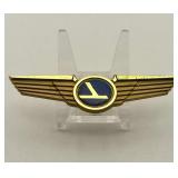 Vintage Eastern Air Lines 'Junior Pilot' souvenir wing pin
