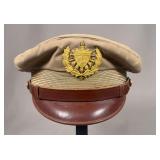 Cuban Air Force Officer Visor Cap Fabrica de Gorras