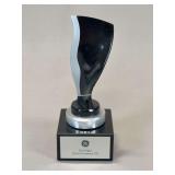 GE First Flight GEnx Powered 787 Jet Engine Fan Blade Desk Model, Resin and Metal