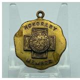 Vintage United Spanish War Veterans (U.S.W.V.) Honorary Member Medal Pendant