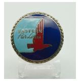 Vintage Eastern Airlines Agent Cap Badge