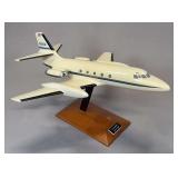 Lockheed JetStar Scale Model Aircraft with Stand