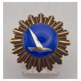 Vintage Balfour Eastern Airlines Pilot Hat Badge - 1/10 10K Gold Filled
