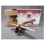 Mid Atlantic Air Museum Die cast metal Airplane Bank