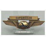Eastern Air Lines Supervisor uniform wing badge