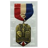 Vintage Dirección General Nacional de Deportes (National General Directorate of Sports) medal from Chile