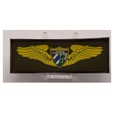 Cuban Air Force pilot's badge patch